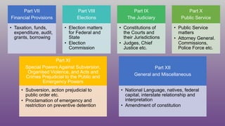 Part 17 The federal constitution | PPTX