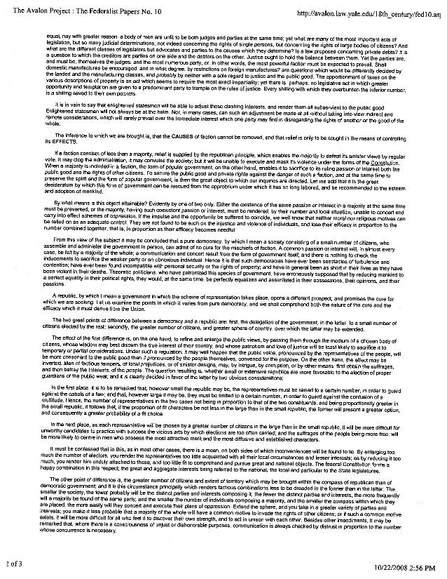 The federalist papers_10_51_70