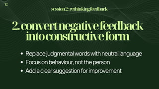 Mastering Effective Feedback: Techniques for Giving and Receiving ...
