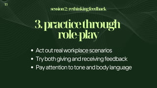 Mastering Effective Feedback: Techniques for Giving and Receiving ...