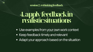 Mastering Effective Feedback: Techniques for Giving and Receiving ...
