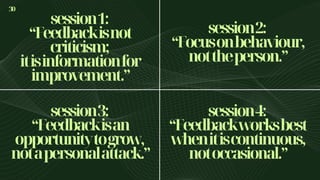 Mastering Effective Feedback: Techniques for Giving and Receiving ...