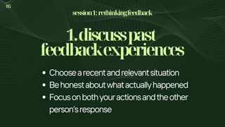 Mastering Effective Feedback: Techniques for Giving and Receiving ...