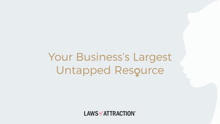 Your Business’s Largest
Untapped Res urce
 