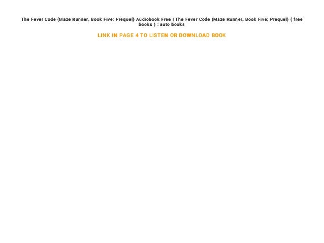 The Fever Code Full Book - 
