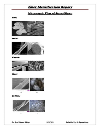 The fiber identification report | PDF