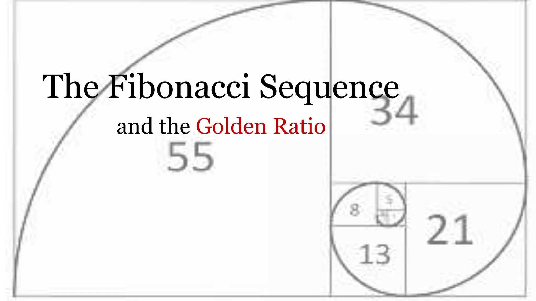 The fibonacci sequence | PPTX