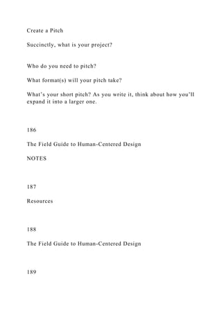 The Field Guide to Human-Centered DesignBy IDE.docx