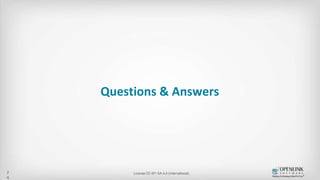 Questions & Answers
License CC-BY-SA 4.0 (International).2
4
 
