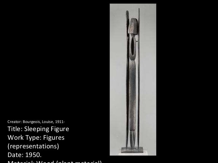 sleeping figure louise bourgeois