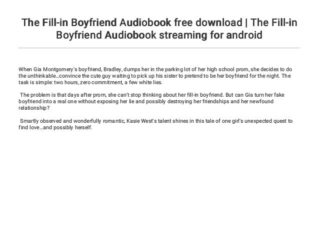 the fill in boyfriend the fill in boyfriend