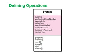 Defining Operations
 