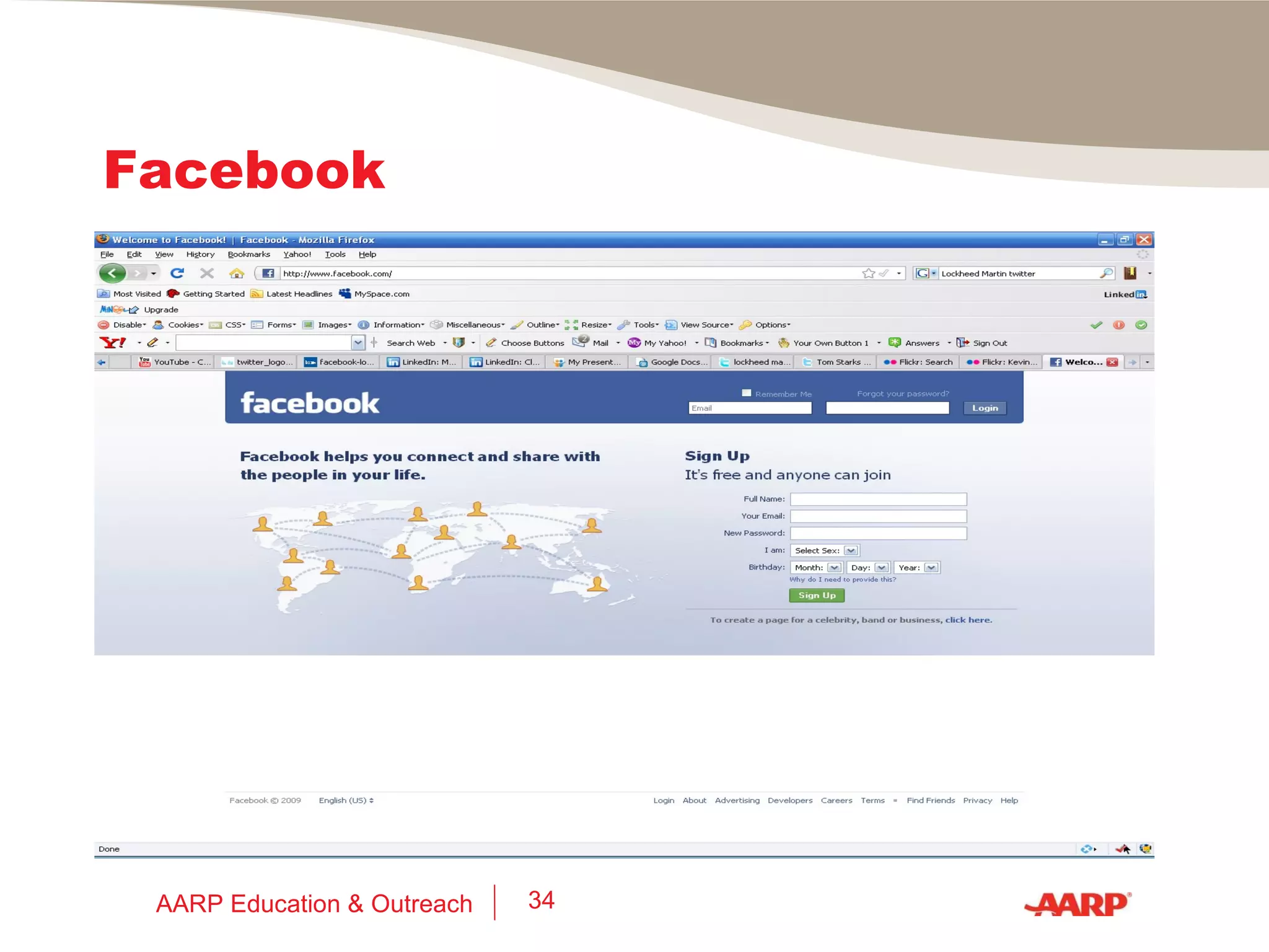 The Benefits of Social Networking Building a  significant web presence is crucial  to your job search. “ Some recruiters won’t call you unless you have a presence and significant Google visibility.” Martin Buckland, recruiter AARP Education & Outreach 