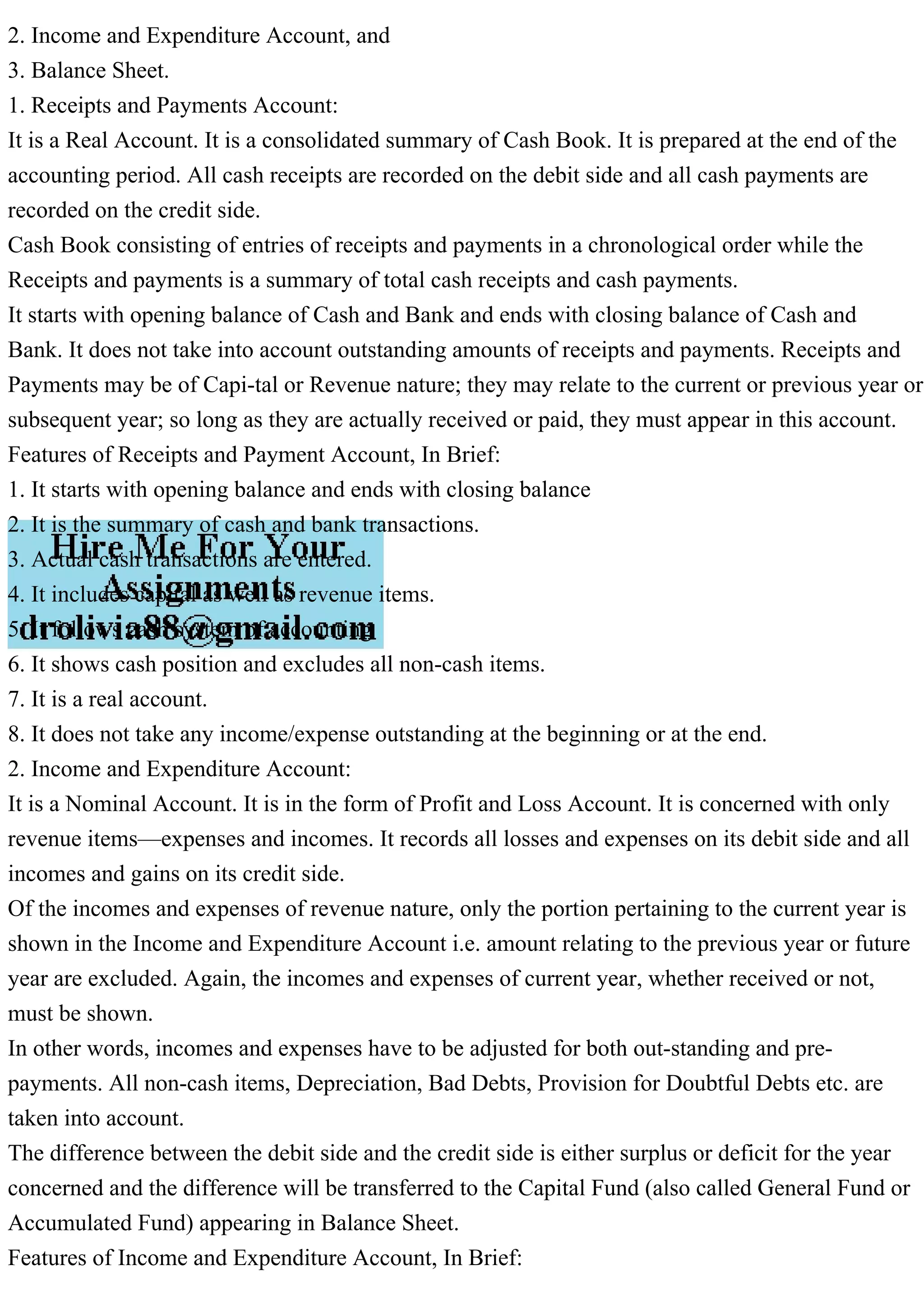 The Final Accounts of nontrading concerns consists of1. Receipts.pdf