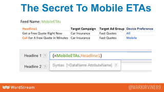 The Secret To Mobile ETAs
Feed Name: MobileETAs
{=MobileETAs.Headline1)
 