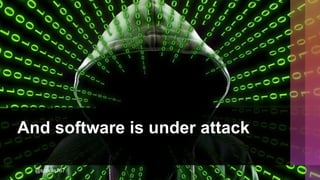 And software is under attack
@spoole167
 