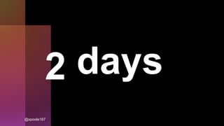 2 days
@spoole167
 