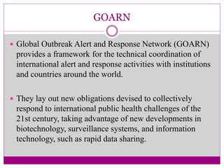 Goarn The final ihr | PPTX