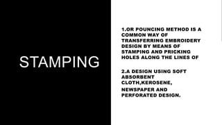 Puncting Designs MY DEMO PRACTICE IN TLE PRINCIPLES AND ELEMENTS OF DESIGN,COLOR SCHEMES ...