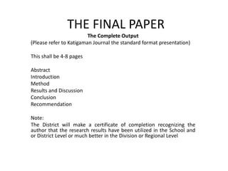 THE FINAL PAPER.pptx