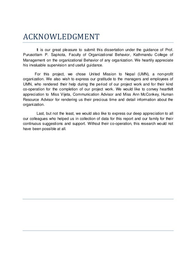 Phd thesis organisational behaviour