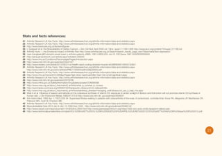 Stats and facts references:
21	 Arthritis Research UK Key Facts http://www.arthritisresearchuk.org/arthritis-information/data-and-statistics.aspx
22	 Arthritis Research UK Key Facts http://www.arthritisresearchuk.org/arthritis-information/data-and-statistics.aspx
23	http://www.backcare.org.uk/factsandfigures
24	 L Guéguen et al. the Bioavailability of Dietary Calcium. J Am Coll Nutr April 2000 vol. 19no. suppl 2 119S-136S http://www.jacn.org/content/19/suppl_2/119S.full
25	 Arthritis Hurts — the Emotional Impact of Arthritis Pain http://www.arthritiscare.org.uk/Search/search_results_page_view?SearchableText=depression
26	 Jaan Kangilaski β-Endorphin levels lower in arthritis patients JAMA. 1981;246(3):203. doi:10.1001/jama.1981.03320030005004.
27	http://jama.jamanetwork.com/article.aspx?articleid=359545
28	http://www.nhs.uk/Conditions/Fibromyalgia/Pages/Introduction.aspx
29	http://www.ncbi.nlm.nih.gov/pubmed/23247327
30	http://www.reuters.com/article/2013/06/21/us-health-rapid-cooling-strained-muscle-idUSBRE95K13W20130621
31	 Arthritis Research UK Key Facts http://www.arthritisresearchuk.org/arthritis-information/data-and-statistics.aspx
http://www.ncbi.nlm.nih.gov/pmc/articles/PMC1725004/pdf/v039p00004.pdf
32	 Arthritis Research UK Key Facts http://www.arthritisresearchuk.org/arthritis-information/data-and-statistics.aspx
33	http://www.nhs.uk/news/2013/05May/Pages/high-dose-nsaid-painkiller-heart-risk-small-significant.aspx
34	 Arthritis Research UK Key Facts http://www.arthritisresearchuk.org/arthritis-information/data-and-statistics.aspx
35	http://www.ncbi.nlm.nih.gov/pubmed/22078790
36	http://www.mhra.gov.uk/Safetyinformation/DrugSafetyUpdate/CON085085
37	http://www.nras.org.uk/about_rheumatoid_arthritis/what_is_ra/what_is_ra.aspx
38	http://summaries.cochrane.org/CD003132/therapeutic-ultrasound-for-osteoarthritis
39	http://www.nras.org.uk/about_rheumatoid_arthritis/established_disease/managing_well/ultrasound_can_it_help_me.aspx
40	 Web A et al. Influence of season and latitude on the cutaneous synthesis of vitamin D3: exposure to winter sunlight in Boston and Edmonton will not promote vitamin D3 synthesis in
human skin. J Clin Endocrinol Metab.1988;67:373-8 http://www.ncbi.nlm.nih. gov/pubmed/2839537
41	 Ann Intern Med. 1992 Apr 1;116(7):529-34. Supervised fitness walking in patients with osteoarthritis of the knee. A randomized, controlled trial. Kovar PA, Allegrante JP, MacKenzie CR,
Peterson MG, Gutin B, Charlson ME.
42	 Arthritis Research UK Key Facts http://www.arthritisresearchuk.org/arthritis-information/data-and-statistics.aspx
43	 Musculoskeletal Care 2013 Jan 9. doi: 10.1002/msc.1042. http://www.ncbi.nlm.nih.gov/pubmed/23300142
44	 http://www.nature.com/neuro/journal/v14/n8/full/nn.2844.html http://www.painresearchforum.org/news/7930-zinc-acts-nmda-receptors-relieve-pain
45	http://www.technicaljournalsonline.com/ijeat/VOL%20III/IJAET%20VOL%20III%20ISSUE%20II%20APRIL%20JUNE%202012/25%20IJAET%20Vol%20III%20Issue%20II%202012.pdf

21

 