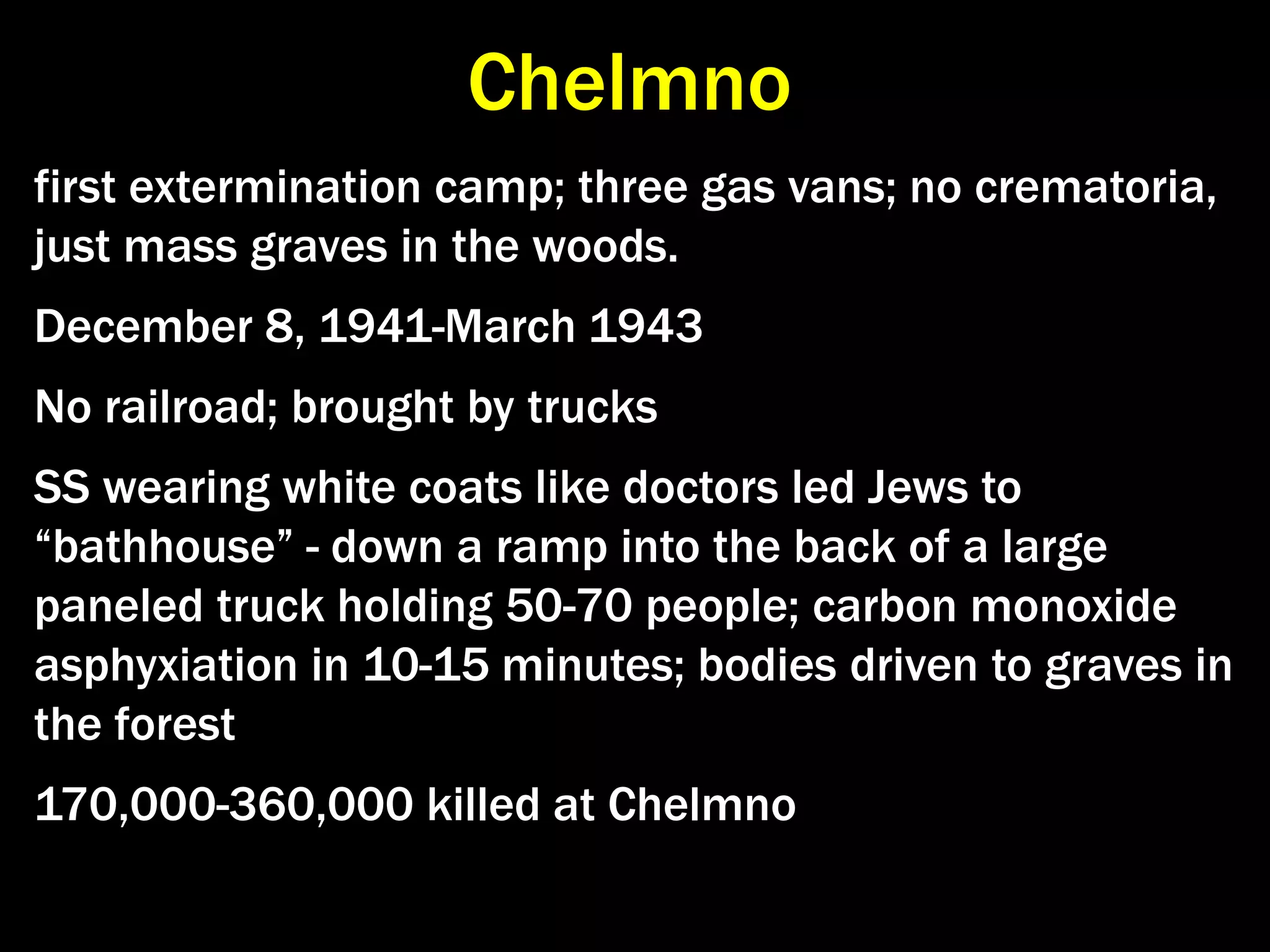   Prisoner of War Camps