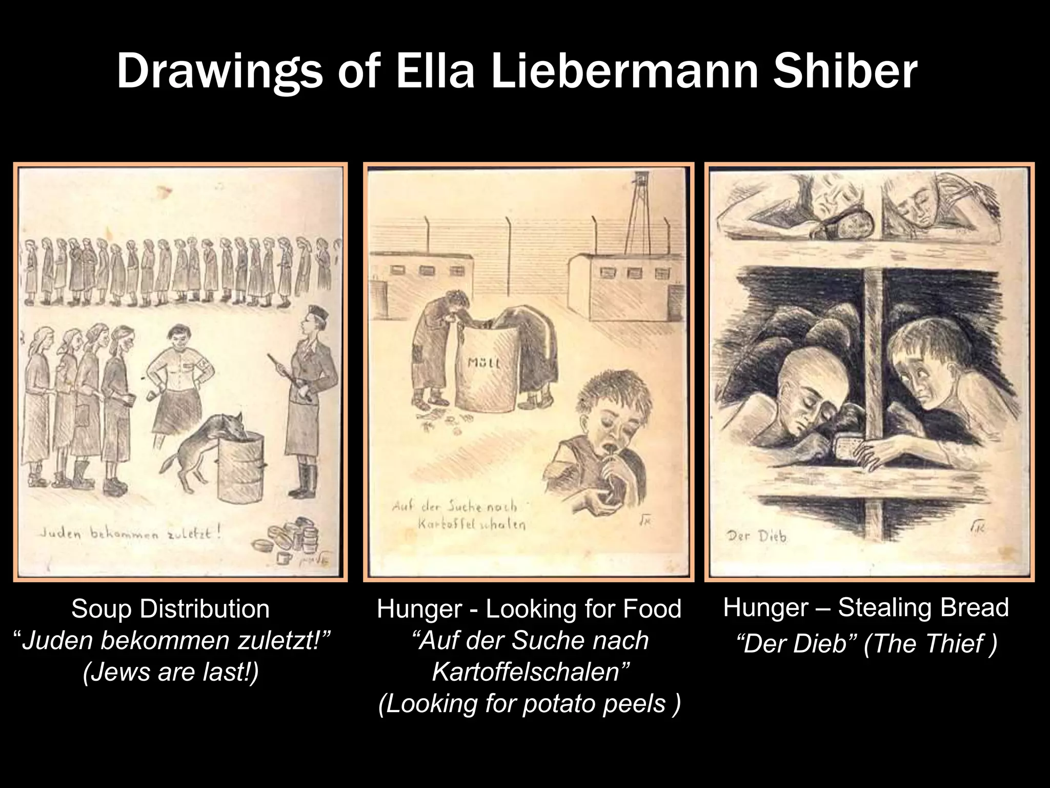 Killing peak: 24,000 Jews in a single dayAuschwitz II (Birkenau)A      Main gate & guardhouseBI     Sector IBII    Sector IIBIII   Sector III, under constructionB1aCamp for womenB1b  Initially camp for men; after 1943 	camp for womenBIIaQuarantine areaBIIbFamily camp for Jews from TerezinBIIcCamp for Jews from HungaryBIIdCamp for menBIIe  Camp for gypsiesBIIf   InfirmaryC      Camp HQ & SS barracksD      “Canada”E       Ramp where “selection” occurredF       ShowersG      Pits where corpses burnedH      Mass graves of Soviet POW’sI       1st improvised gas chamberJ       2nd improvised gas chamberKII    Gas Chamber & Crematorium IKIII   Gas Chamber & Crematorium IIKIV   Gas Chamber & Crematorium IVKV    Gas Chamber & Crematorium VL       Latrines & washrooms