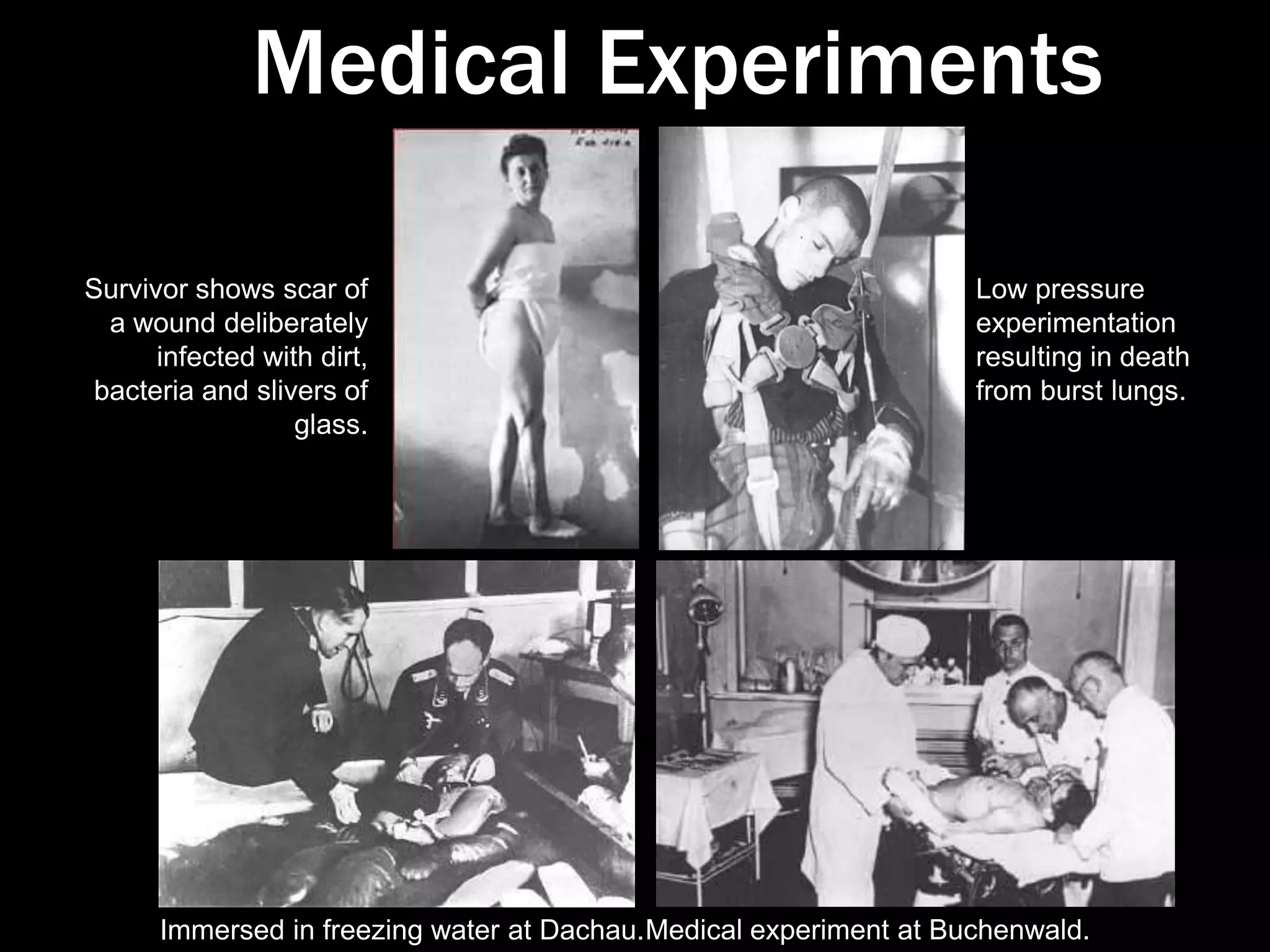 SelectionMen on the right.Women & children on the left.