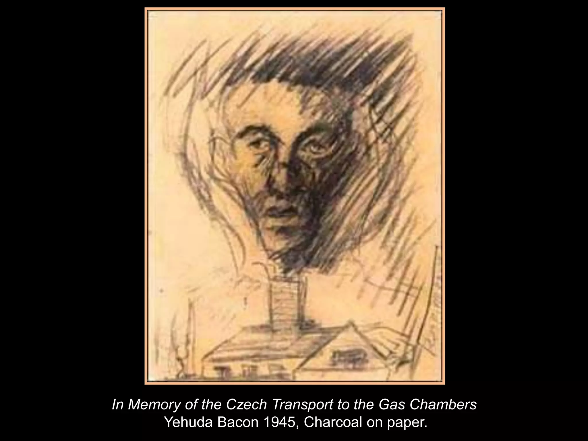 Slave LaborJewish women pulling cars of quarried stones, Plaszlow, 1944. Leaving for Work by David Olère.                  Camp inmates are marched out to work past victims of Nazi camp discipline. Assembly line at the Bavarian Motor Works (BMW) aircraft engine factory, Allach, Germany. Buna Factory,                                Auschwitz III (Monowitz).