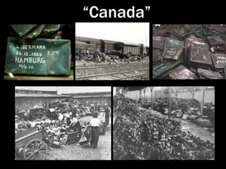 AuschwitzAt Auschwitz, not only did man die, but the image of man died.  - Elie WieselAuschwitz I:site of WWI Polish military barracks, designed to hold 10,000 political prisoners; opened May 1940