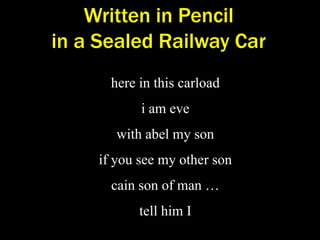The Evolution of DeathIn mid-March 1942, 75-80% of all victims of the Holocaust were still alive,                                               while 20-25% had perished.   Merely eleven months later, in mid-February 1943,  the percentages were exactly the reverse.   - Christopher R. Browning, Holocaust historian A “hell” van.The first carbon monoxide experiments using cars.Zyklon-B crystals.