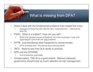 The Financial Crisis Impact On Risk Management [Tom Day] Handouts | PDF