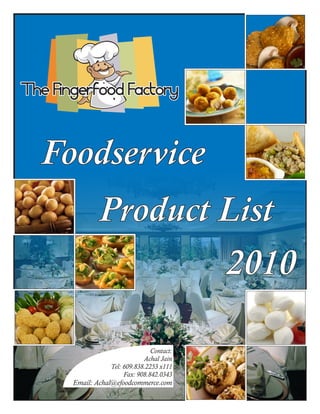 The Fingerfood Factory Foodservice Pos