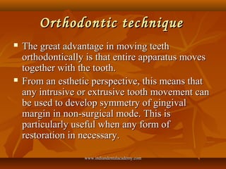 The finishing touch in orthodontics / orthodontics courses in india