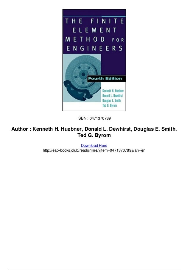 The finite element method pdf