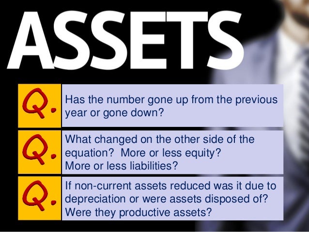 The first 5 numbers to look at in a balance sheet
