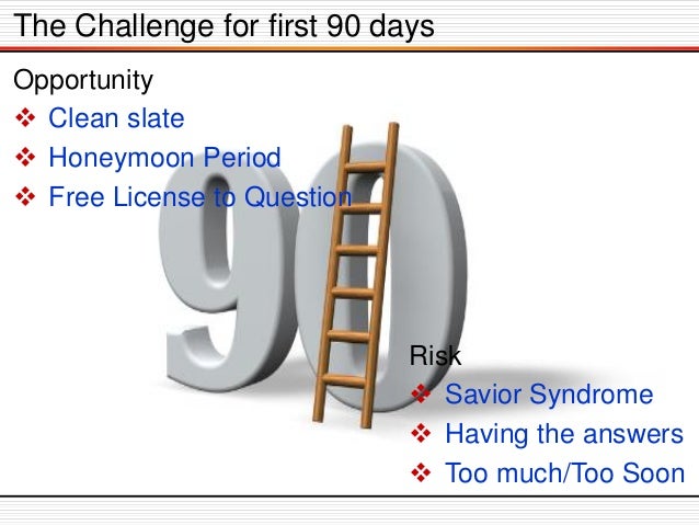 the first 90 days