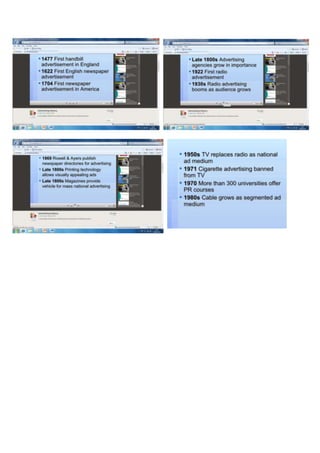 The first advertisement word.