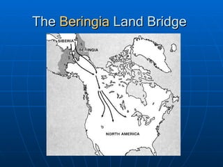 The  Beringia  Land Bridge 