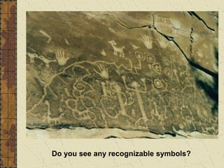 Do you see any recognizable symbols?
 