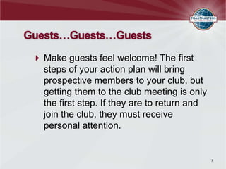 The first class club coach | PPTX