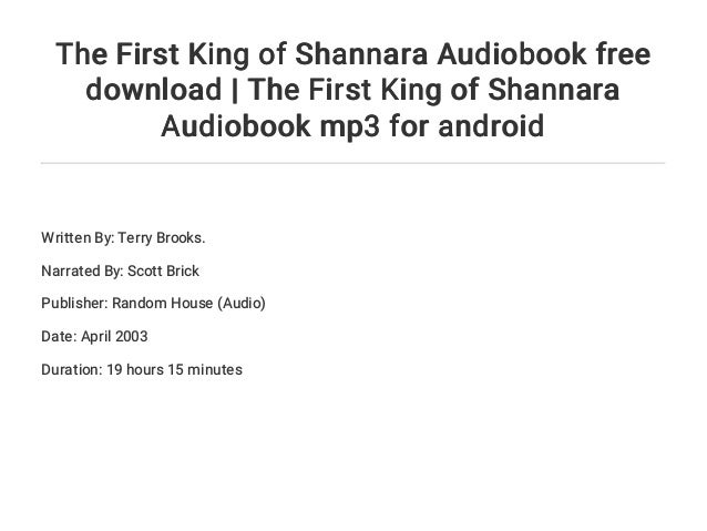 download first king of shannara download first king of shannara