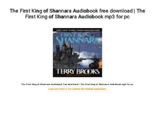 download first king of shannara hardcover download first king of shannara hardcover