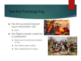 The first thanksgiving | PPTX