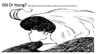 The first thing you see in the picture can reveal your character PPTX