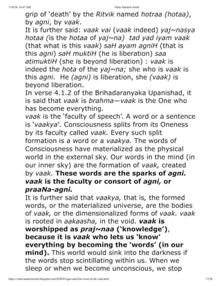 Agni and the First Verse of Rik Veda: Etymology, Meaning, and ...