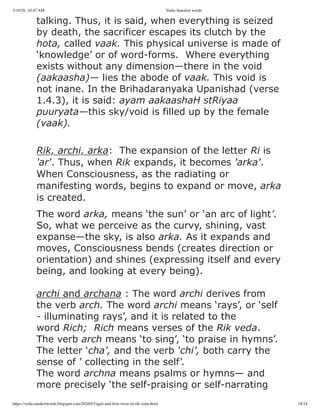 Agni and the First Verse of Rik Veda: Etymology, Meaning, and ...