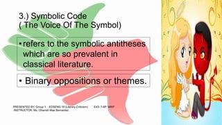 The five codes-group | PPTX