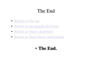 The Five-Paragraph Essay